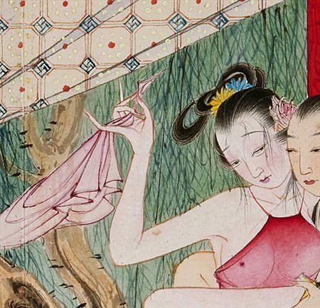 武功县-迫于无奈胡也佛画出《金瓶梅秘戏图》，却因此成名，其绘画价值不可估量